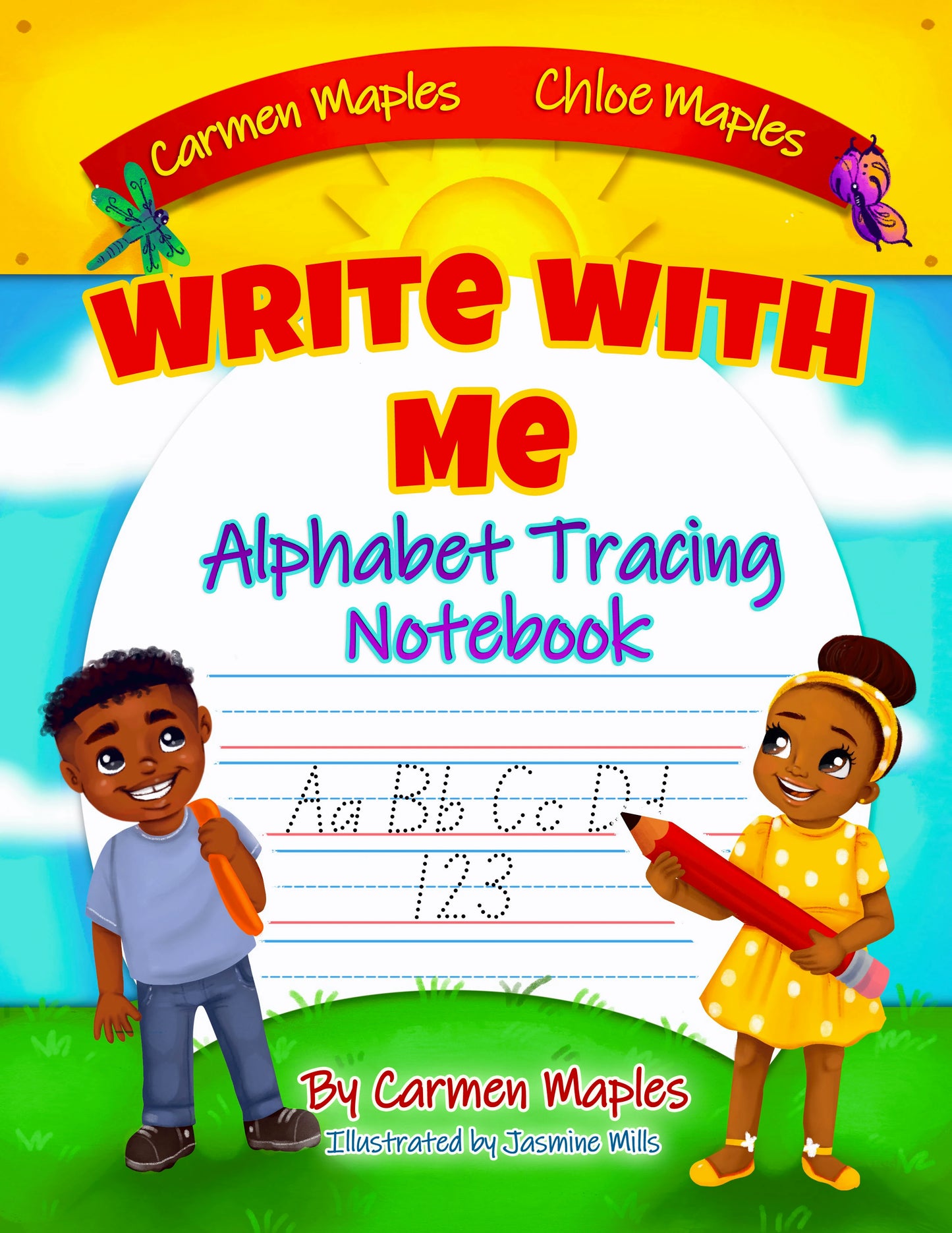 Write With Me- Alphabet Tracing Notebook